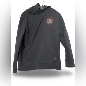 Vans Youth Large Black Hoodie with Skull Logo